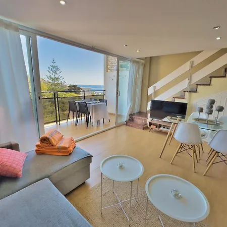 Lägenhet Skol 412. Renovated Two Bedrooms Duplex With Sea View. Marbella
