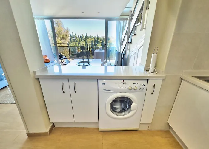 아파트 Skol 412. Renovated Two Bedrooms Duplex With Sea View. 마르베야